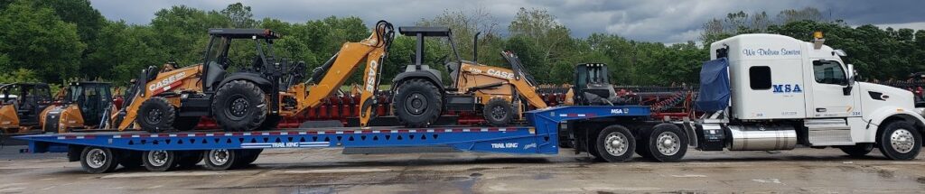 Call us today for your loads that may require multiple axles