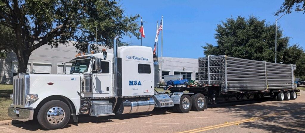 Need more room than the step deck curtainside trailer offers?  Try our open step deck trailers